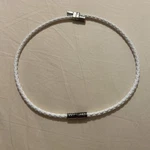Clavis Neodymium 3600 Magnetic Therapy Sports Golf Health Necklace White Band. Fixed Price $149.00.