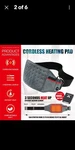 Vofuoti Cordless Heating Pad, Portable Heated Pad With Battery And 3 Heat Set.... Fixed Price $60.00.