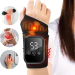 Electric Hand Wrist Massager Brace Pain Relief Vibration Hot Compress Therapy Us. Fixed Price $17.95.