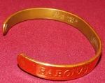 Sabona Of London Copper Cuff Bracelet Signed Magnetic Therapy Health Unisex. Fixed Price $14.99.