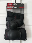 Eight Ball, Multi-sport Pritective 3 Pack, New, Ages 14+, Knee, Elbow, Wrist. Fixed Price $15.25.