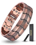 Fashtour 3x Copper Bracelet For Men Triple Ultra Strength One Size, Copper031. Fixed Price $28.41.