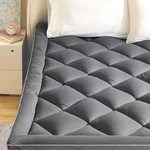 Sleep Zone Extra Thick Twin Mattress Topper For Back Pain, Plush Breathable T.... Fixed Price $55.43.
