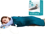 Dark Teal Electric Heating Pad 17x33 Inches Led Controller For Full Body Relief. Fixed Price $38.29.