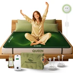 Electrawave Grounding Mattress Cover Pad, Queen Size Earth Connected Conductive. Fixed Price $139.99.