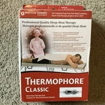 Thermophore Classic Moist Heat Pad Model 055 Large 14x27 Press Hold Switch. Fixed Price $46.95.