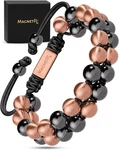 Magnetrx Magnetic Bracelets For Men & Women Hematite Copper (double Copper). Fixed Price $39.95.