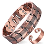 Fashtour 3x Copper Bracelet For Men Triple Ultra Strength Magnets, Masculine. Fixed Price $45.14.