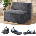 Kasunpul Folding Sofa Bed With Pillow, Memory Foam Fold Out Chair Bed, Conver.... Fixed Price $138.46.