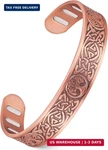 Feraco Copper Bracelet For Men, 5x Ultra Strength Magnetic Cuff Bangle With 5000. Fixed Price $16.86.
