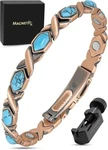 Magnetrx Women's Ultra Strength Pure Copper Magnetic Bracelet (turquoise Xo). Fixed Price $49.95.