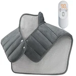 Heating Pad For Neck And Shoulders Back, 24"x23" Xl Large Electric Heated.... Fixed Price $39.74.