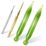 Audoloku 4pcs Massage Tools Acupuncture Pen Self Gua Sha Pointing Pen.... Fixed Price $19.43.