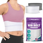 Broken Rib Brace For Women & Men - Compression Wrap, Chest Support Belt, Relief. Fixed Price $31.91.