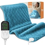Electric Heating Pad For Pain Relief - 35"x20" King Size, Moist & Dry Heat, S.... Fixed Price $45.09.
