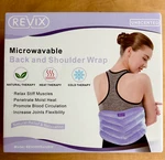Revix Microwavable Heating Pad For Back, Extra Large Microwave Heated Pack. Fixed Price $32.99.