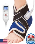 Jobyna Heated Ankle Wrap For Pain Relief - Electric Foot Heating Pad. Fixed Price $81.08.
