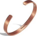 Magnetrx Magnetic Copper Bracelet Cuff For Men & Women Elegant Pure Large. Fixed Price $27.95.