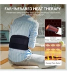 Utk Far Infrared Heating Pad For Back Pain Relief, Hot To 159 , Gift Black. Fixed Price $75.00.