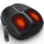 Foot Massager Heat Vibration Compression Deep Kneading Remote Cpl-5522-rc Gifts. Fixed Price $124.99.