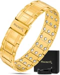 Magnetrx 3x Strength Therapy Magnetic Bracelets For Titanium (gold Plated). Fixed Price $59.95.
