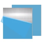 2pcs 6061 Aluminum Sheet Metal 1/8" X 8" 10", Plates Covered With .... Fixed Price $37.10.