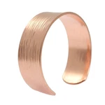 John S. Brana Chased Copper Cuff Bracelet - 100% Solid Handmade J.... Fixed Price $57.71.