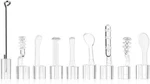 Jiusion 9pcs Earpick Spoon, Accessories For 3.5mm Diameter Otoscope - Metal Ear. Fixed Price $15.67.