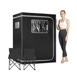Smartmak Full Size Far Infrared Sauna, Two Person Home Spa With Time & Temper.... Fixed Price $293.36.