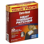 Cura-heat Heat Therapy Patches, Air Activated, Neck Shoulder & Back, 7 Pack. Fixed Price $11.99.