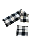 Microwavable Heating Pad With Washable Bag (black Plaid W/bag). Fixed Price $32.99.