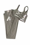 Set Vs Elevate Light Compression Leggings -vsx Elevatecross-back Mesh Sports Bra. Fixed Price $35.00.