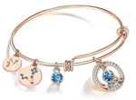 Leafael Mothers Day Gifts Zodiac Expandable Bangle Bracelet Made With Premium.... Fixed Price $34.98.