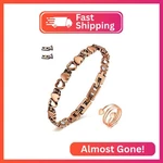 Cigmag Copper Bracelet For Women Ultra Strength Magnetic & Ring Solid P. Fixed Price $26.54.