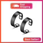 Vicmag 2pcs Copper Magnetic Rings For Women 99.9% Finger Ring Ultra Stren. Fixed Price $14.20.