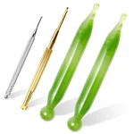 Audoloku 4pcs Massage Tools Acupuncture Pen Self 4 Piece Set, Gold. Fixed Price $21.57.