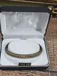Pga Tour Sabona Magnetic Silver/gold Bracelet W/ Box Size 7, Read Description. Fixed Price $24.00.
