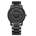 Weicam Unisex Cool Watches Roman Numerals Creative Black(stainless Steel). Fixed Price $45.90.