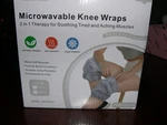 Revix Microwavable Knee Wraps - Heat And Cold Therapy. Fixed Price $12.00.