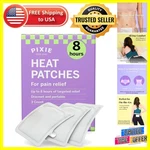 Pixie Menstrual Pain Relief Heat Patches - 8 Hour Discreet Relief, 3 Count. Fixed Price $13.99.