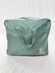 Nikken Kenkotherm Travel Pad Blue Quilted Far-infrared Technology 71x36 With Bag. Fixed Price $74.99.
