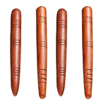 Exceart 4pcs Manual Acupressure Pen Wooden Thai Massage Stick Rod Deep Tissue.... Fixed Price $18.99.