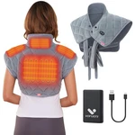 Vofuoti Heating Pad For Neck And Shoulders, Portable Cordless Wit.... Fixed Price $101.19.
