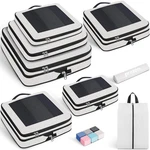 Compression Packing Cubes For Travel, Lightweight Vacation Travel Essentials,.... Fixed Price $30.90.