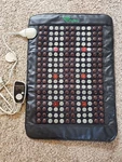 Phymat Far Infrared Heating Pad Stone Mat 30" X 20" Gem Stones. Fixed Price $55.00.