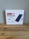 Dailylife Heating Pad For Back Pain Relief, 17 X33 Navy Electric. Fixed Price $24.99.