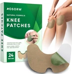 Aosorw Knee Relief Heat Patches: 24 Count Natural Herbal Wormwood Patches For Ar. Fixed Price $24.87.