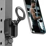 A2c 3-in-1 Magnetic Phone Holder For Gym, 20x N52 Strong Compact, Black. Fixed Price $41.90.