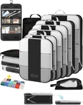 10 Set Compression Packing Cubes For Travel Essentials,compressible Expandabl.... Fixed Price $45.03.