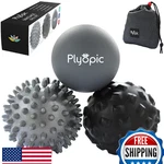 Plyopic Massage Ball Set - Deep Tissue Muscle Release & Mobility. Fixed Price $32.53.